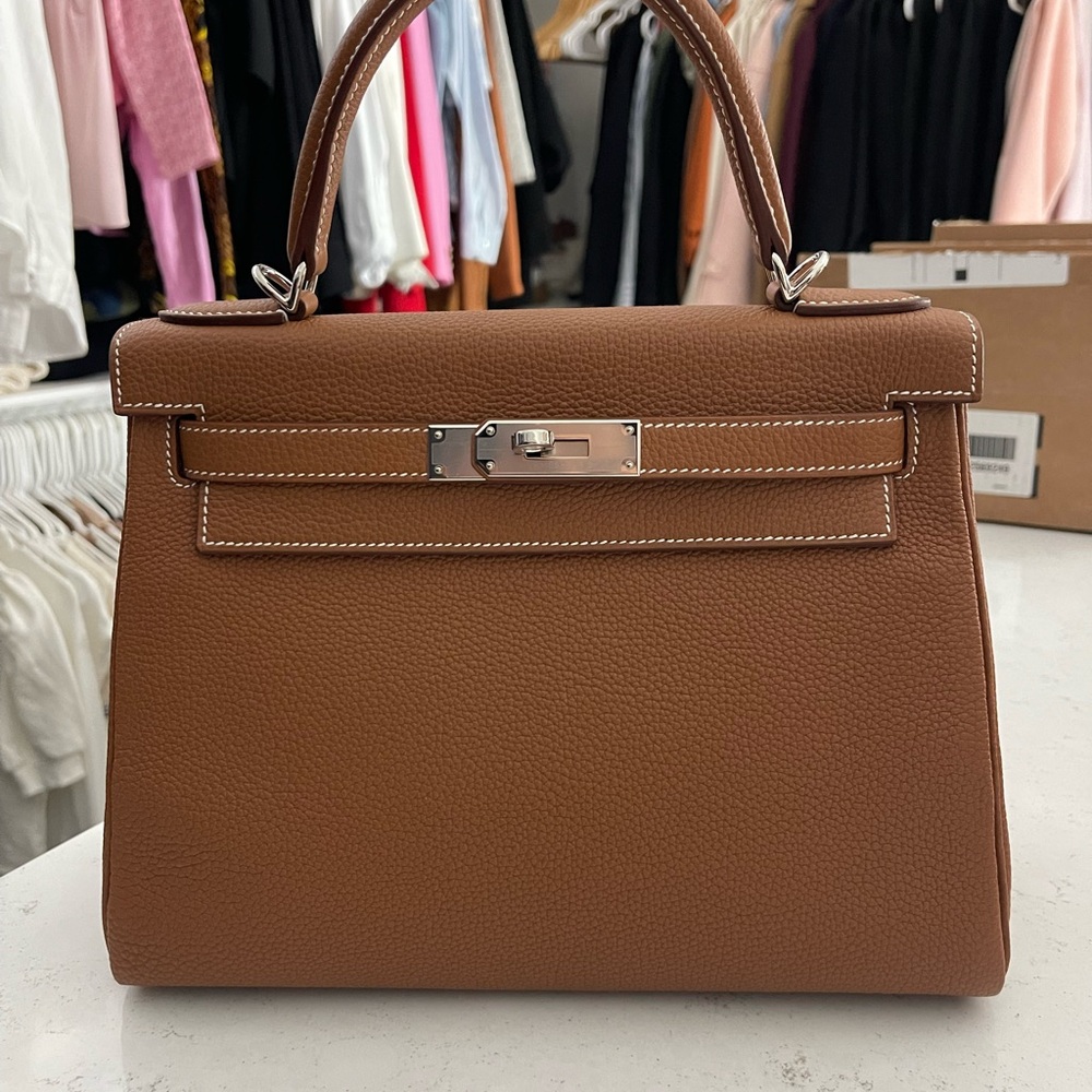 Hermes Kelly Togo Gold with PHW